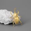 S925 Sterling Silver Beetle Brooch