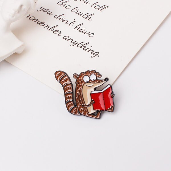 9fbb6be7-bef0-45fe-b0db-c528bed3558d.jpg Cartoon Squirrel Metal Brooch