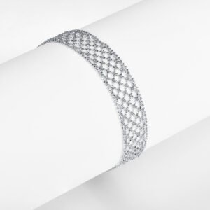 a10c497b-59fa-4560-b2aa-62ae634d86d5.jpeg S925 Sterling Silver Mesh Bracelet For Women