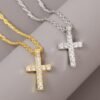 a29235c7-29b4-4efa-a0b2-0f76993c743a.jpg Cross Pendant Necklace Punk Hip-hop Rapper Jewelry