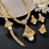 a737f955-a5ab-48eb-9638-abf7362807f5.jpg Gold-Plated Leaf Necklace 18k