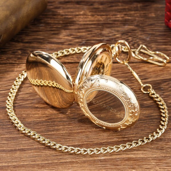 b4a83149-33bd-4135-8fbc-8b07720d2cdc.jpg Retro Gold Manual Pocket Chain Watch