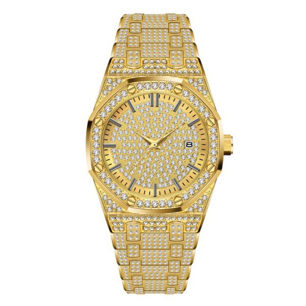 Hip Hop Diamond-embedded Watch