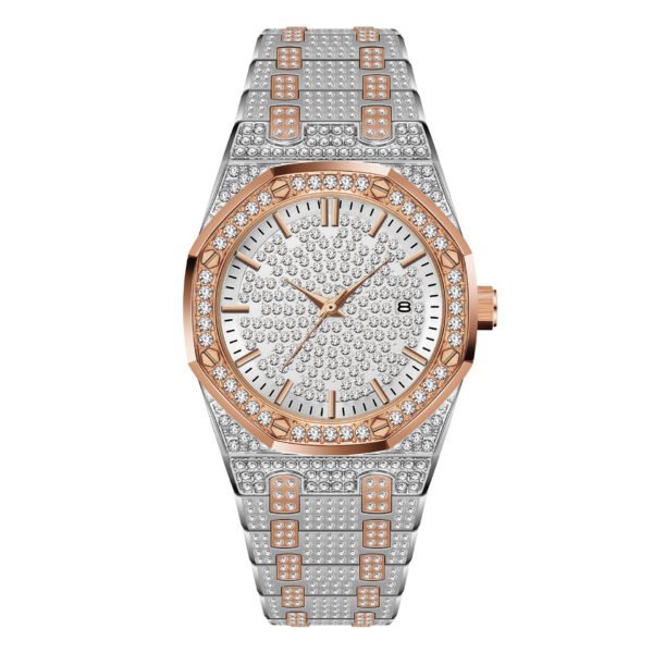 Hip Hop Diamond-embedded Watch