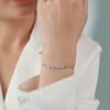 S925 Sterling Silver Infinity Bracelet