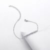 S925 Sterling Silver Infinity Bracelet