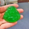 Jade Green Buddha Guanyin Pendant Necklace