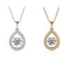 S925 Sterling Silver Teardrop Necklace