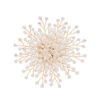 Elegant Snowflake Pearl Brooch