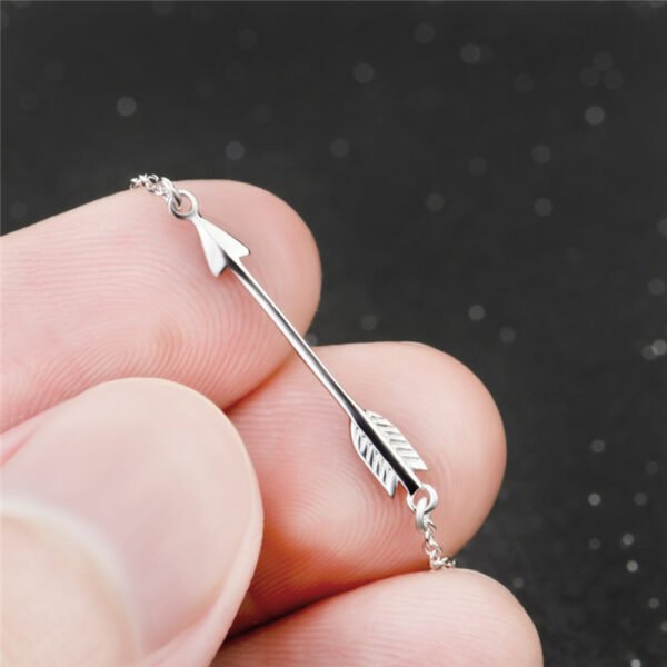 c00b5e01-0c71-489b-97bc-c01ebd362bbe.jpg S925 Sterling Silver Women's Fashion Arrow Pendant Necklace