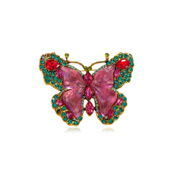 Butterfly brooch pin