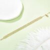 S925 Sterling Silver Hollow Mesh Bracelet