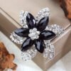 Female Rhinestone Brooch