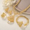 c989380d-4031-4974-bdc1-a9b075d9489a.jpg Gold-Plated Leaf Necklace 18k