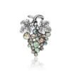 Fashion Creative Alloy Grape Brooch