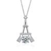 d4a58fb7-0ccd-40dd-9c7b-6ae0b94735a4.jpeg S925 Sterling Silver 1ct Eiffel Tower Necklace