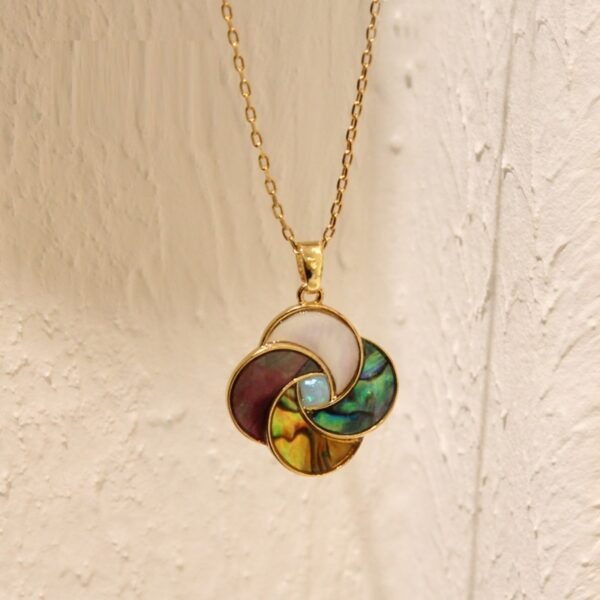 d4dde4a1-adcc-4e44-9dbc-0fa6c041fc7e.jpg New Fashion Color Shell National Style Clavicle Chain Necklace For Women