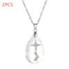 Simple Wild Drop Pendant Necklace