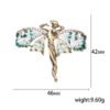 Enamel Butterfly Brooch