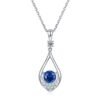 S925 Sterling Silver Teardrop Necklace