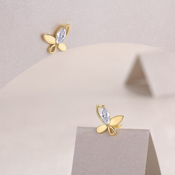 dfb12090-12d2-456d-8eca-1538127b3299.jpeg S925 Sterling Silver Butterfly Stud Earrings
