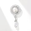 Water Drop Pearls Brooch
