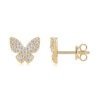 e1224427-3702-448a-874a-1eb7c0231c36.jpeg S925 Sterling Silver Butterfly Stud Earrings