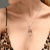 Simple Wild Drop Pendant Necklace