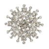 Diamond Fashion Crystal Sunflower Pin