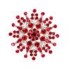 Diamond Fashion Crystal Sunflower Pin