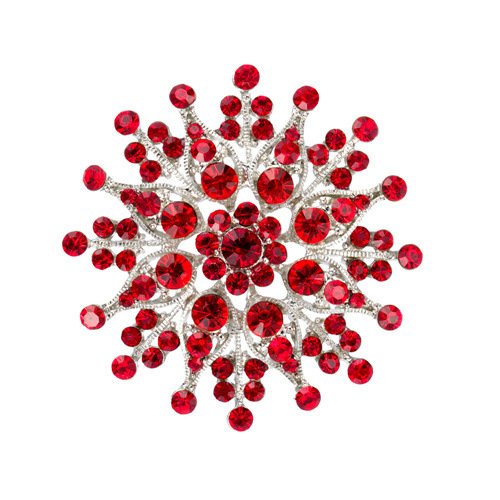 Diamond Fashion Crystal Sunflower Pin