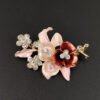 e3df6681-048e-4965-b8cd-ef0d1cc84451.jpg Diamond Flower Corsage Brooch Handmade Brooch