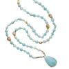 Natural Stone Bohemian Pendant Necklace