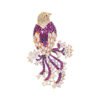 Crystal Corsage Bird Brooch