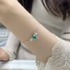 S925 Sterling Silver Bowknot Bracelet