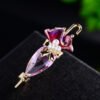 e6b7fd4f-345c-400c-b28f-c3c11016f5ba.jpg Creative Umbrella Enamel Zircon Clothing Pin Accessories