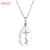 Simple Wild Drop Pendant Necklace