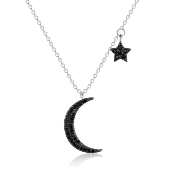 efdc7af7-60cd-4dcc-ad53-08c87adb04ad.jpg Retro Star Moon Net Red Ins Clavicle Chain Necklace