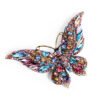 Crystal Big Butterfly Brooch