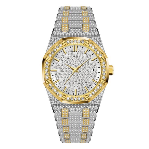 Hip Hop Diamond-embedded Watch