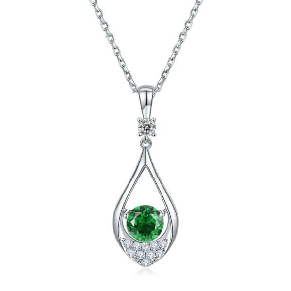 S925 Sterling Silver Teardrop Necklace