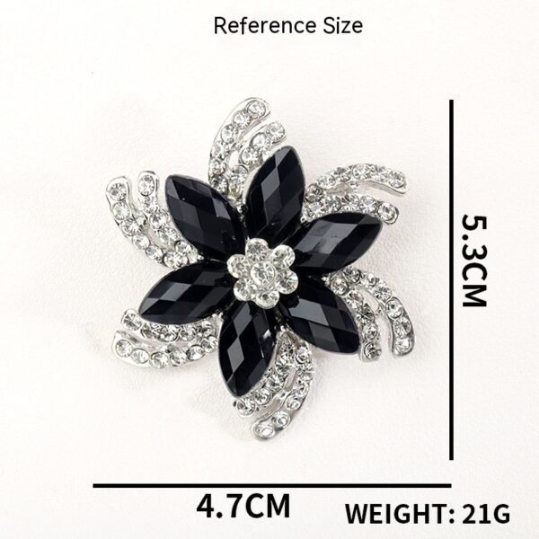 Female Rhinestone Brooch