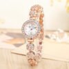 ff9047b2-553f-4355-8fc5-aaf9da8e3054.jpg Diamond Bracelet Quartz Women's Watch