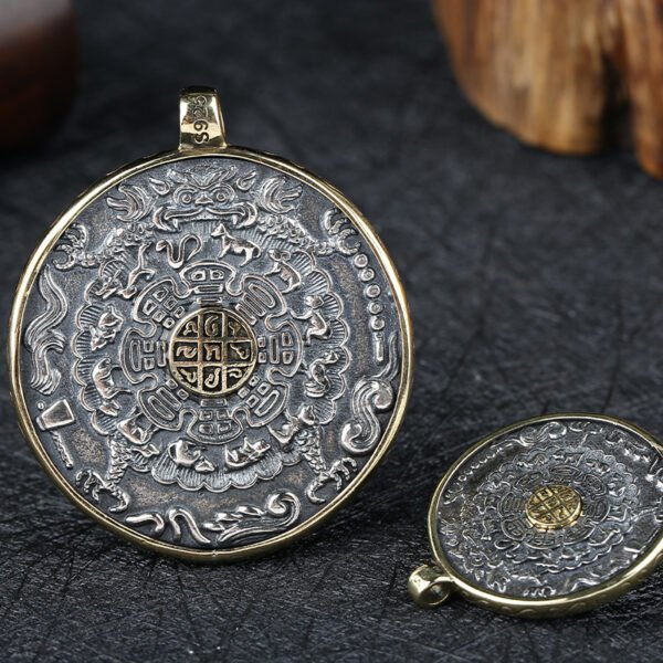 Twelve Zodiac Signs Pendant