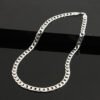 Men's flat side NK large chain