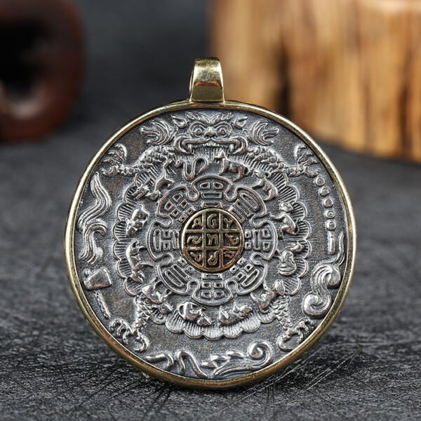 Twelve Zodiac Signs Pendant