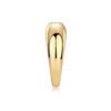 Silver Gold Plated Marquise Ring