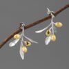 7f3692b4-d8f9-4fb9-be98-584478cc2871.jpg Sterling Silver Olive Branch Stud Earrings