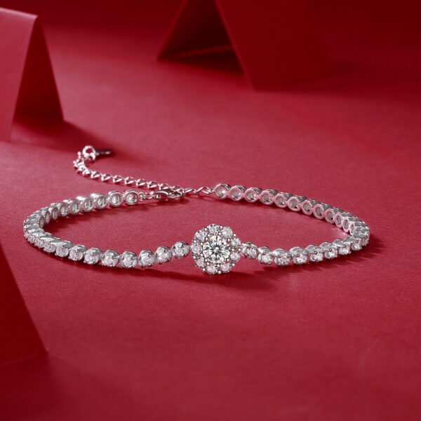 Silver Tennis Bracelet