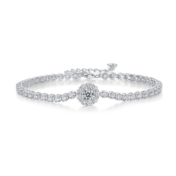 Silver Tennis Bracelet